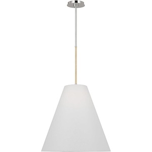 Generation Lighting-Remy-1 Light Large Pendant In Transitional Style-23.63 Inch Tall and 19 Inch Wide