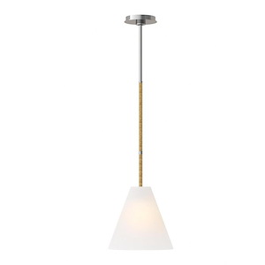 Generation Lighting-Remy-1 Light Small Pendant In Transitional Style-16 Inch Tall and 11 Inch Wide - 1226975