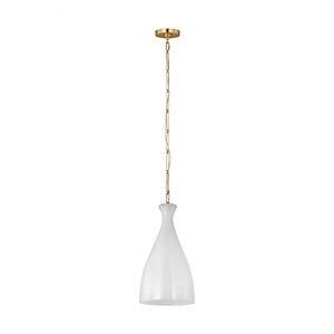 Athena - 1 Light Small Pendant-18.88 Inches Tall and 10 Inches Wide - 1331858