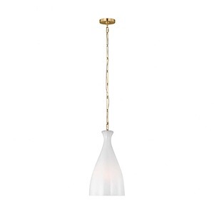 Athena - 1 Light Small Pendant-18.88 Inches Tall and 10 Inches Wide