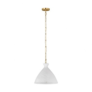 Athena - 1 Light Medium Pendant-11.5 Inches Tall and 12.25 Inches Wide