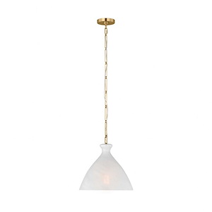 Athena - 1 Light Medium Pendant-11.5 Inches Tall and 12.25 Inches Wide