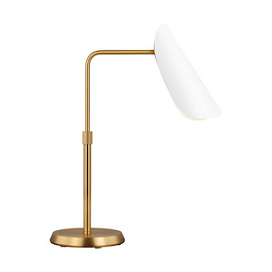 Generation Lighting-Tresa-9W 1 LED Task Table Lamp In Contemporary and Modern Style-16 Inch Tall and 15 Inch Wide