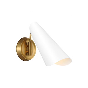 Generation Lighting-Tresa-1 Light Wall Sconce In Contemporary and Modern Style-16 Inch Tall and 5.25 Inch Wide