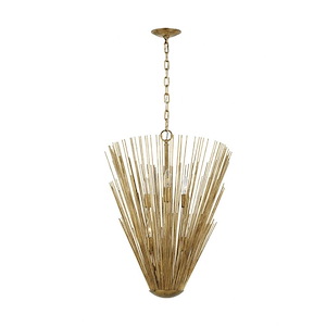 Generation Lighting-Ah Alexa Hampton Collection-Helios-Six Light Pendant In Uptown Chic Style-19 Inch Wide By 26.5 Inch Tall - 906900