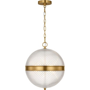 Lucinda - 3 Light Pendant-18.13 Inch Tall and 15 Inch Wide - 1395576