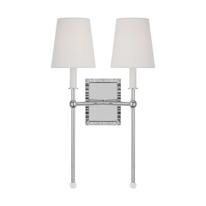 Baxley - 2 Light Double Wall Sconce In Traditional Style-20.88 Inches Tall and 13 Inches Wide - 1316119