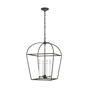Generation Lighting-Stonington-Four Light Chandelier-18.25 Inch Wide by 27.75 Inch Tall