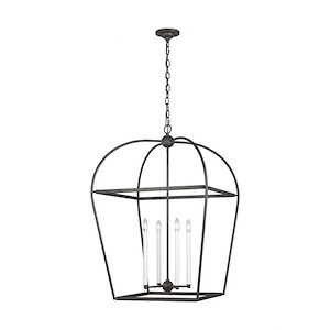 Generation Lighting-Stonington-Four Light Chandelier-24.63 Inch Wide by 37.25 Inch Tall - 993564