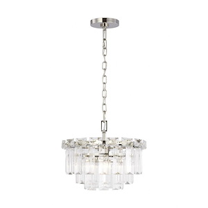 Generation Lighting-Arden from C&amp;M by Chapman and Myers-4 Light Small Chandelier