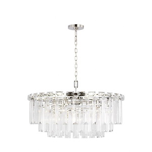 Generation Lighting-Arden from C&M by Chapman and Myers-16 Light Large Chandelier - 936779
