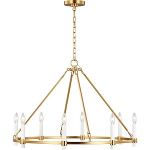 Generation Lighting-Marston-8 Light Large Chandelier