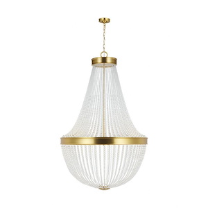 Generation Lighting-Summerhill-12 Light Large Chandelier-57 Inch Tall And 36 Inch Wide