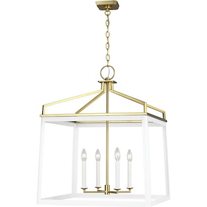 Generation Lighting-Carlow-4 Light Extra Large Lantern-31 Inch Tall and 24 Inch Wide