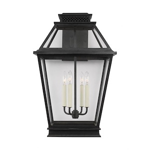 Generation Lighting-Falmouth By Chapman And Myers-4 Light Extra Large Outdoor Wall Lantern In Traditional Style-16 Inch Wide By 25.38 Inch Tall - 1226981