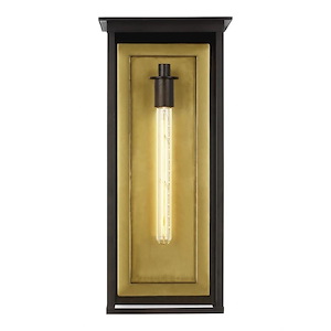 Generation Lighting-Freeport By Chapman & Myers-1 Light Extra Large Outdoor Wall Lantern In Moden Style-10 Inch Wide By 20.25 Inch Tall - 1226949