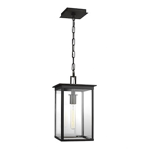 Generation Lighting-Freeport By Chapman &amp; Myers-1 Light Small Outdoor Pendant In Moden Style-9 Inch Wide By 15.75 Inch Tall