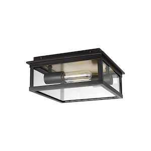 Generation Lighting-Freeport By Chapman & Myers-2 Light Medium Outdoor Flush Mount In Moden Style-10.5 Inch Wide By 4.38 Inch Tall - 1226745