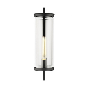 Generation Lighting-Eastham-1 Light Medium Outdoor Wall Lantern-20.5 Inch Tall And 5.75 Inch Wide