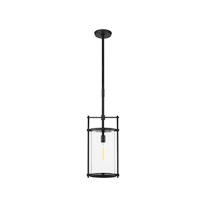 Generation Lighting-Eastham-1 Light Outdoor Pendant-19.75 Inch Tall And 10 Inch Wide