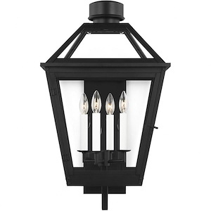 Generation Lighting-Hyannis-4 Light Extra Large Outdoor Wall Lantern-28.25 Inch Tall and 15.75 Inch Wide