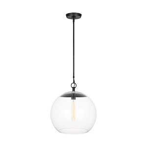Atlantic - 1 Light Round Pendant In Modern Style-19.25 Inches Tall and 16 Inches Wide - 1316038