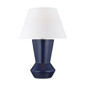 Generation Lighting-Abaco-9.5W 1 LED Table Lamp in Contemporary Style-17 Inch Wide by 24.5 Inch Tall - 931360