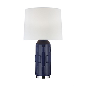 Generation Lighting-Morada-9.5W 1 LED Medium Table Lamp in Contemporary Style-13 Inch Wide by 24 Inch Tall - 936974