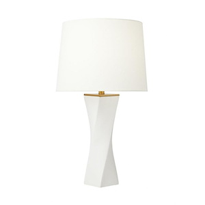 Generation Lighting-Lagos-9W 1 LED Table Lamp In Midcentury Style-46 Inch Tall and 16 Inch Wide - 1090812