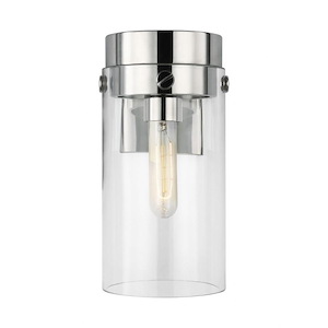 Generation Lighting-Garrett from Chapman & Myers-One Light Wall Sconce-5.38 Inch Wide by 10.25 Inch Tall - 993587