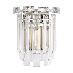 Generation Lighting-Arden from C&M by Chapman & Myers-1 Light Wall Sconce in Glam Style-10.13 Inch Wide by 12.88 Inch Tall - 931367