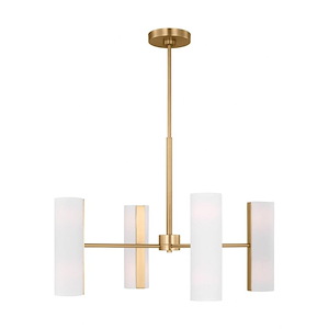 Capalino - 8 Light Chandelier In Modern Style-19.63 Inches Tall and 30 Inches Wide