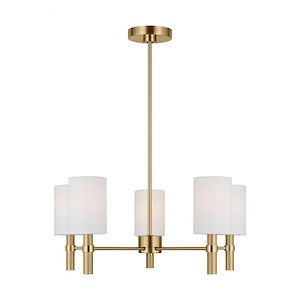 Manor - 5 Light Medium Chandelier-10.25 Inches Tall and 24 Inches Wide - 1331954