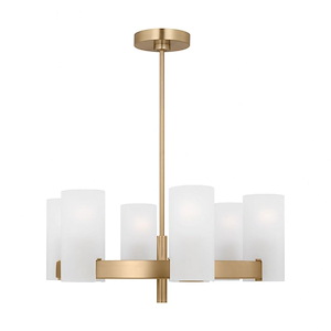 Rhode - 6 Light Medium Chandelier-8.5 Inches Tall and 23.5 Inches Wide