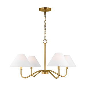 Eldon - 4 Light Medium Chandelier-15.25 Inches Tall and 29.5 Inches Wide - 1331740