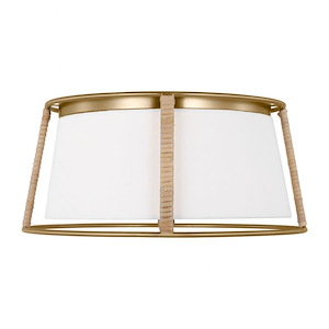 Cortes - 2 Light Flush Mount-6.25 Inches Tall and 13.5 Inches Wide - 1297823