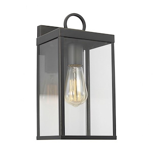 Howell - 1 Light Small Outdoor Wall Lantern-12.5 Inches Tall and 6 Inches Wide - 1332001