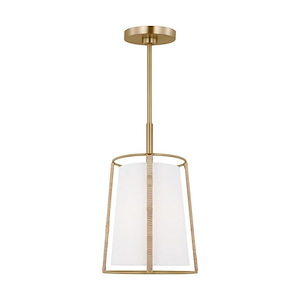Cortes - 1 Light Pendant-16 Inches Tall and 10 Inches Wide