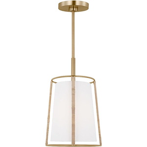 Cortes - 1 Light Pendant-16 Inches Tall and 10 Inches Wide