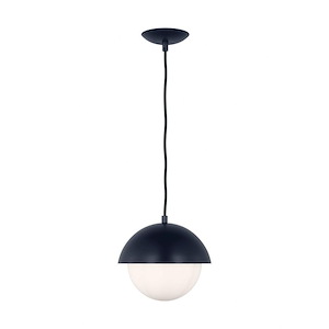 Hyde - 1 Light Pendant In Modern Style-9.06 Inches Tall and 9.88 Inches Wide - 1297827