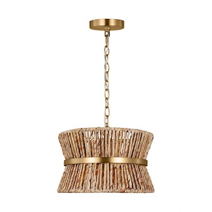 Thurlo - 2 Light Pendant-8.5 Inches Tall and 14 Inches Wide