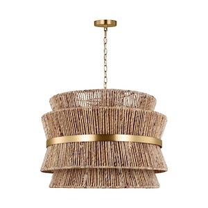 Thurlo - 4 Light Pendant-23.63 Inches Tall and 32 Inches Wide