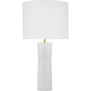Fernwood - 9W 1 LED Table Lamp In Modern Style-26.5 Inches Tall and 14 Inches Wide