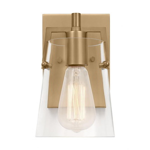 Crofton - 1 Light Small Wall Sconce In Modern Style-9 Inches Tall and 5.25 Inches Wide