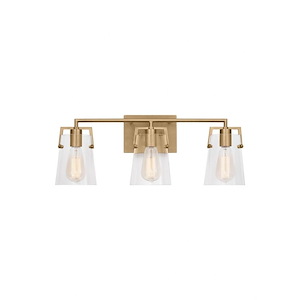 Crofton - 3 Light Bath Vanity In Modern Style-9 Inches Tall and 24 Inches Wide - 1297856