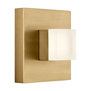 Brander - 8W 1 LED Small Wall Sconce-4.75 Inches Tall and 4.75 Inches Wide - 1331704
