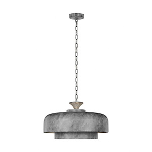 Generation Lighting-Ellen Collection-Haymarket-One Light Large Pendant-24 Inch Wide By 13.5 Inch Tall - 906896