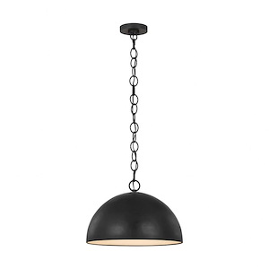 Whare - 1 Light Medium Pendant-10.38 Inches Tall and 15 Inches Wide