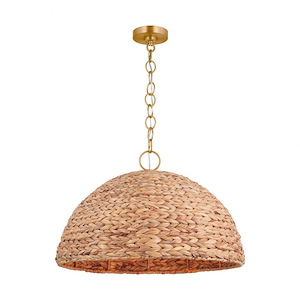 Cay - 3 Light Large Pendant-16.13 Inches Tall and 24 Inches Wide