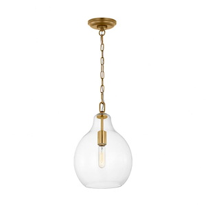 Magnus - 1 Light Large Pendant-15 Inches Tall and 10 Inches Wide - 1331745